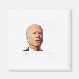 Aimant Drôle Biden Le Visage Que Vous Faites Quand La Rus