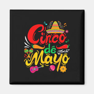 Aimant Drôle Cinco De Mayo Fête Mexicaine 5 De Mayo