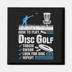 Aimant Drôle Comment Jouer Au Disc Golf