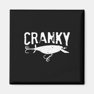 Aimant Drôle Cranky - Crankbyit Leurre de pêche Humour Pê
