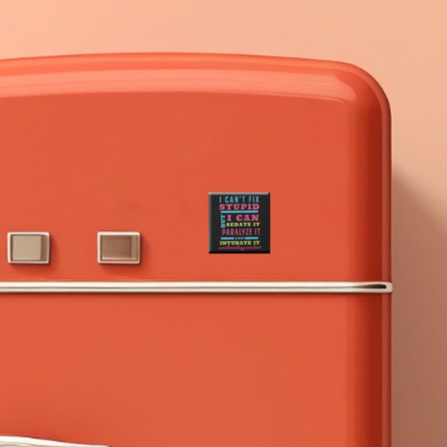 Aimant Drôle CRNA / Anesthésiologiste ne peut pas réparer (Créateur téléchargé)