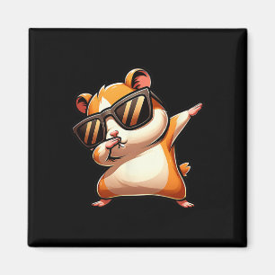 Aimant Drôle Dab Animal Dancing Dabbing Hamster meme