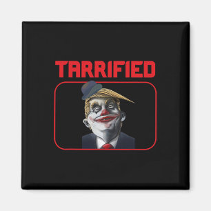 Aimant Drôle de Clown Trump Pun Politique Tarrifié
