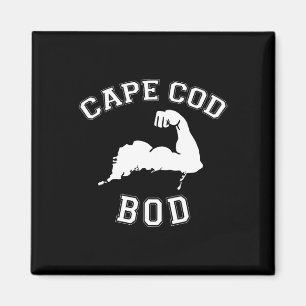 Aimant Drôle de corps de Cape Cod Machusetts Été Plage Fi