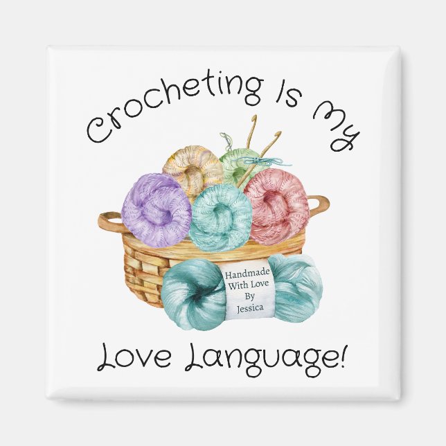 Aimant Drôle de crochet personnalisé (Devant)