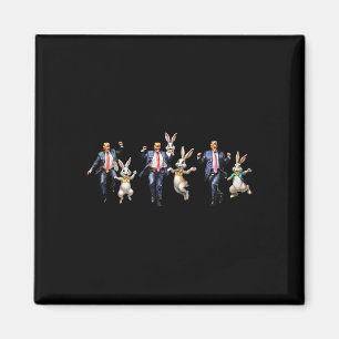 Aimant Drôle de danse de Trump Fais de Pâques une nouvell