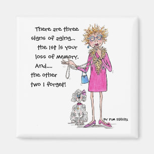 Aimant Drôle de dire trois signes du vieillissement de l