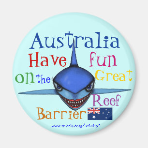 Aimant drôle de l'Australie la Grande barrière d