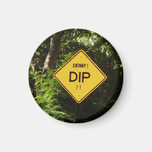 Aimant drôle de panneau routier