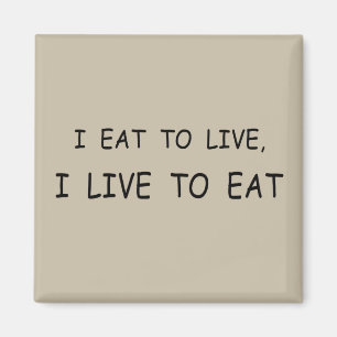 Aimant Drôle des paroles alimentaires