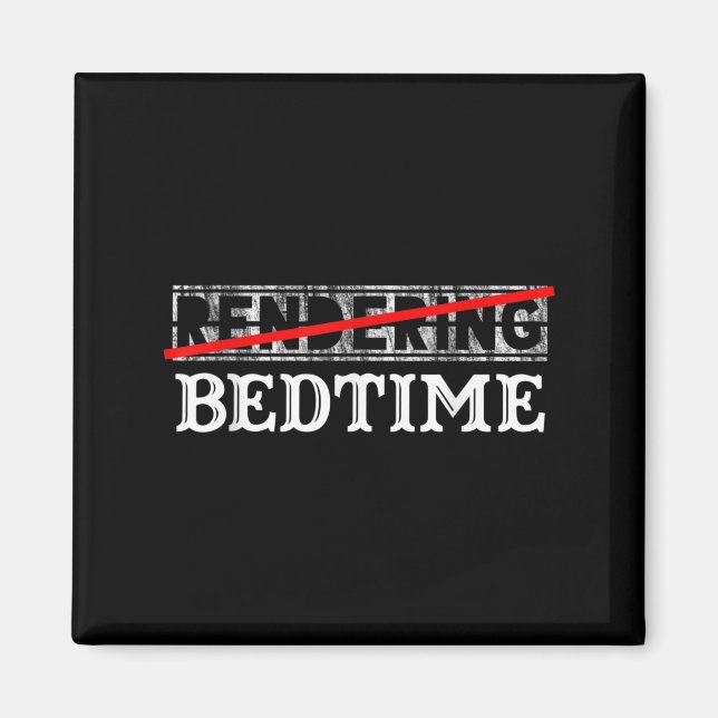 Aimant Drôle Devis Cadeau Graphique Au Moment Du Lit (Devant)
