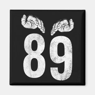 Aimant Drôle Eight Nine 8 9 Mème Gen Alpha Argot 8 9 Main