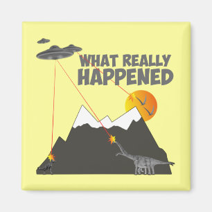 Aimant Drôle extinction des dinosaures