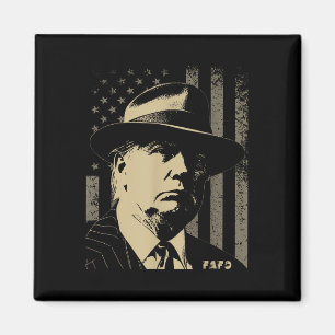 Aimant Drôle Fafo Trump Photo Drapeau Usa Retro Distresse