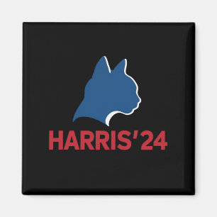 Aimant Drôle Femme de chat sans enfant pour Citation 2024