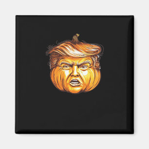 Aimant Drôle Halloween Citrouille Parodie politique Donal