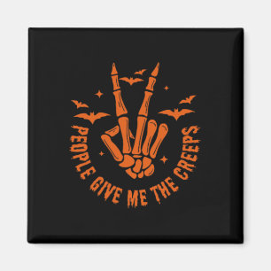 Aimant Drôle Halloween squelette chute main les gens me d