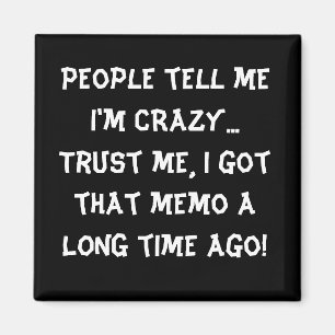 Aimant drôle humoristique de casier d'aimant