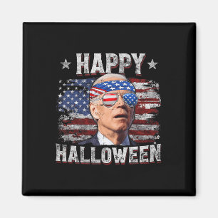 Aimant Drôle Joe Biden 4 juillet heureux Halloween Amériq