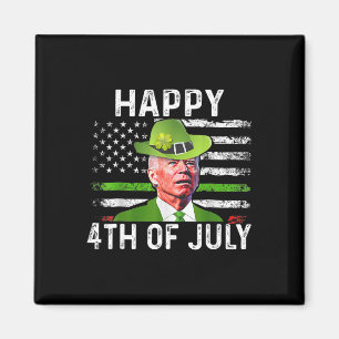 Aimant Drôle Joe Biden Jour de la Saint Patrick Happy 4 j