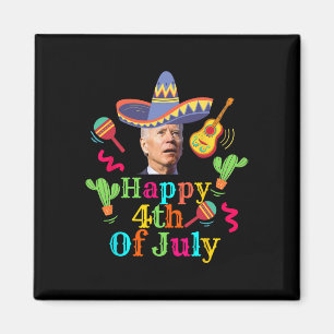 Aimant Drôle Joe Biden Joyeux 4 juillet Surprise Cinco D