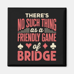 Aimant Drôle Joueur de pont pas de ce genre de jeu amical