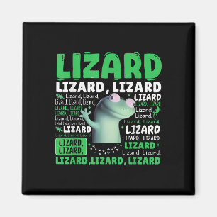 Aimant Drôle Lizard Mème Animal Femmes Hommes _1