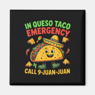 Aimant Drôle Mème Cinco De Mayo Fiest Taco Mexicain