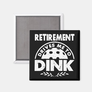Aimant Drôle Pickleball Retraite Me Conduit À Diner Cadea
