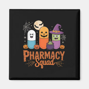 Aimant Drôle pilules Pharmacienne Pharmacienne Squad Cute