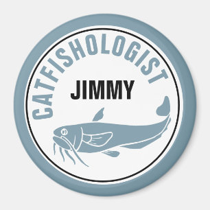 Aimant Drôle poisson-poisson humoristique Pêche frite Rec