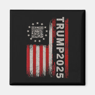 Aimant Drôle président du Qr Trump 4547 Tee Trump Dancing