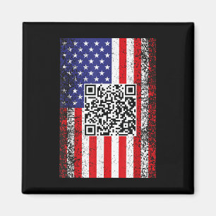 Aimant Drôle président Qr Trump Code Danse