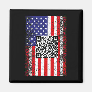 Aimant Drôle président Qr Trump Code Danse