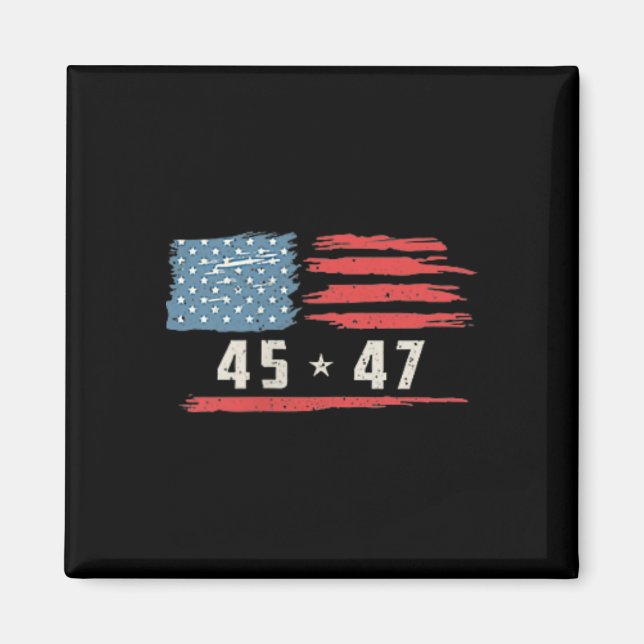 Aimant Drôle président Qr Trump Dance Code 2 Côté (Devant)