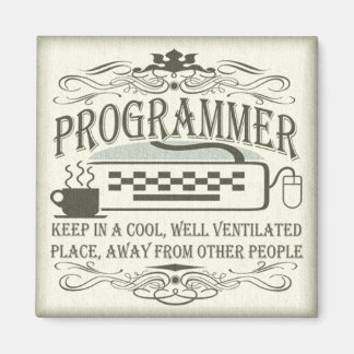 Aimant Drôle Programmeur
