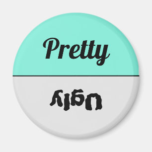 Aimant Drôle réversible Joli lave-vaisselle moche