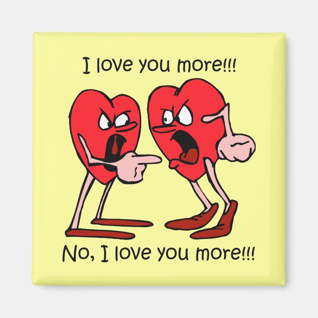 Aimant Drôle Saint-Valentin (Devant)