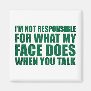 Aimant Drôle sarcastique citations sarcastique humour int