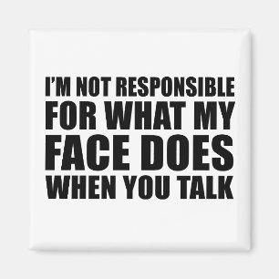 Aimant Drôle sarcastique citations sarcastique humour int