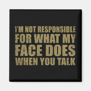 Aimant Drôle sarcastique citations sarcastique humour int