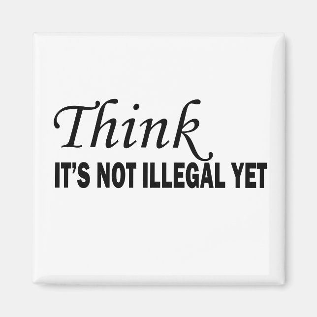 Aimant Drôle sarcastique dit citations célèbres (Devant)