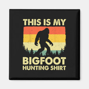 Aimant Drôle Sasquatch Croit Que C'Est Ma Chasse Au Pied 