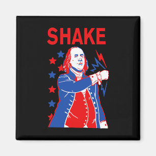 Aimant Drôle Shake Et Cuire 4 juillet Couple Correspondan