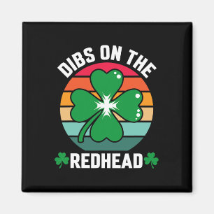 Aimant Drôle Shamrock Irlandais De Jour de la Saint Patri