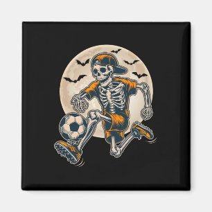 Aimant Drôle Skeleton Soccer Hommes Garçons Enfants Hallo