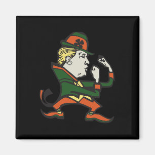 Aimant Drôle St. Paddy's de Trump Joyeuse St Patrick's Da