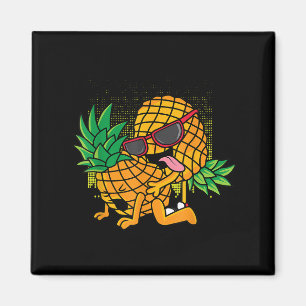Aimant Drôle Tropical Fruit Humour Apparel, Co. Upside Do