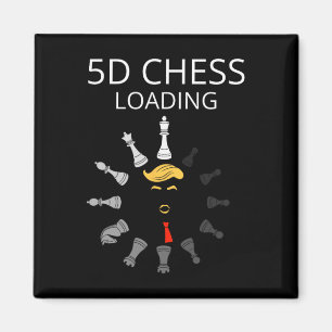 Aimant Drôle Trump 5d Échecs Chargement Sarcastique Polit