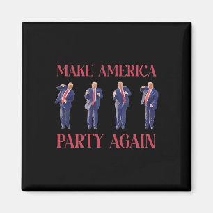 Aimant Drôle Trump Dancing